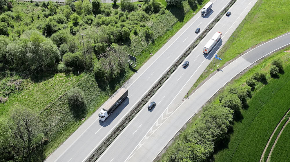 A smaller bridge over the A14 near Grimma will be closed from Monday. (Symbolic image) / Photo: Jan Woitas/dpa-Zentralbild/ZB