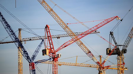 Since 2021, construction costs for residential buildings in Saxony have increased by 39 percent. (Symbolic image) / Photo: Robert Michael/dpa