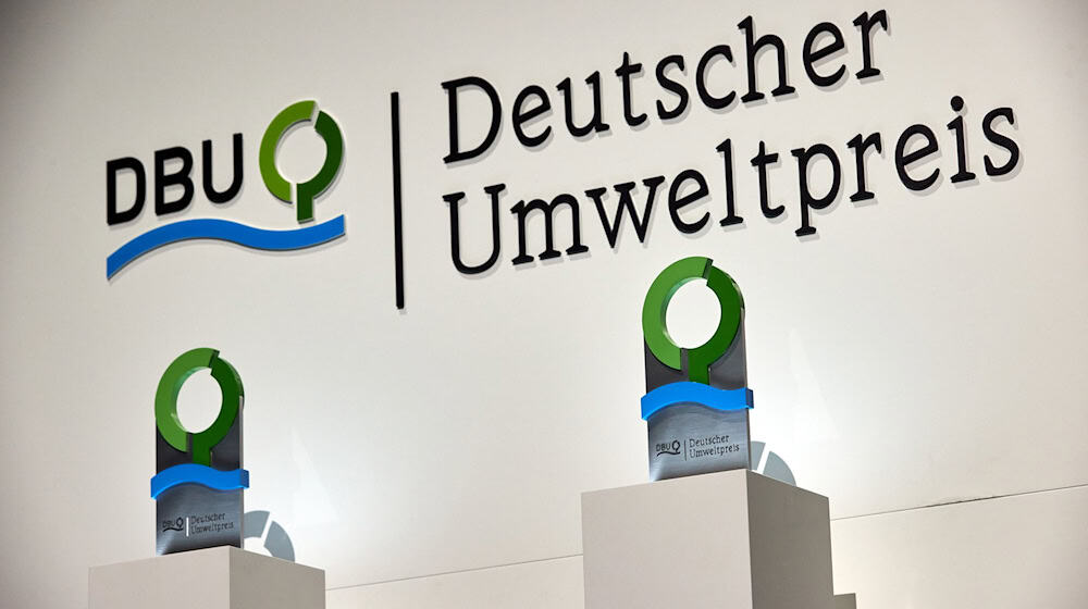 The German Environmental Award will be presented this year in the Capital of Culture Chemnitz. (Archive photo) / Photo: Georg Wendt/dpa The German Environmental Award will be presented this year in the Capital of Culture Chemnitz. (Archive photo) / Photo: Georg Wendt/dpa