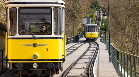 Die bekannte Dresdner Standseilbahn feiert Jubiläum.  / Foto: Jürgen Lösel/dpa Die bekannte Dresdner Standseilbahn feiert Jubiläum.  / Foto: Jürgen Lösel/dpa