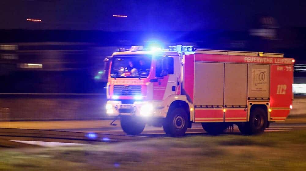 Im Keller eines Leipziger Plattenbaus ist in der Nacht zum Freitag ein Feuer ausgebrochen. Menschen wurden nicht verletzt. (Symbolbild) / Foto: Jan Woitas/dpa