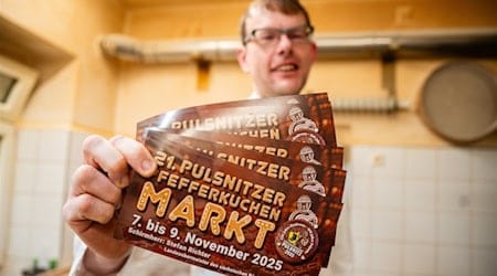 Der Landesobermeister des sächsischen Bäckerhandwerks, „Dorfbäckermeister“ Stefan Richter ist der diesjährige Schirmherr des Pfefferkuchenmarktes in Pulsnitz. Foto: Pulsnitzer Pfefferkuchen und Pulsnitzer Lebkuchen e.V. Der Landesobermeister des sächsischen Bäckerhandwerks, „Dorfbäckermeister“ Stefan Richter ist der diesjährige Schirmherr des Pfefferkuchenmarktes in Pulsnitz. Foto: Pulsnitzer Pfefferkuchen und Pulsnitzer Lebkuchen e.V.