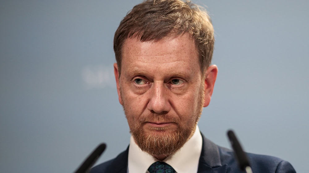  Michael Kretschmer: «Wir müssen jetzt über die Probleme dieses Landes reden, die ganz konkret vor der Tür liegen.» / Foto: Carsten Koall/dpa