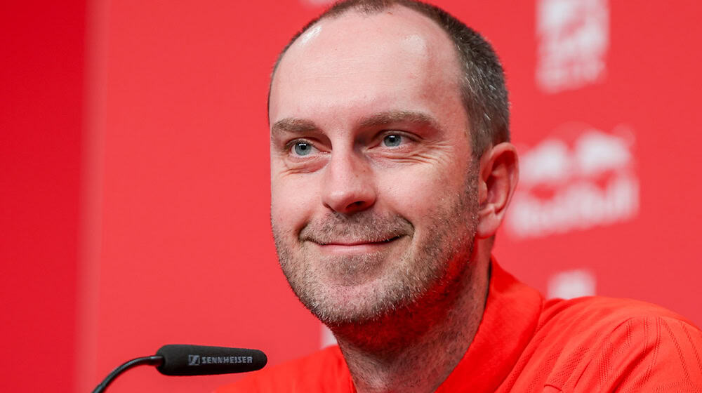 Head coach Ole Werner of RB Leipzig wants to see a stable defense in Dortmund. (Archive picture) / Photo: Jan Woitas/dpa