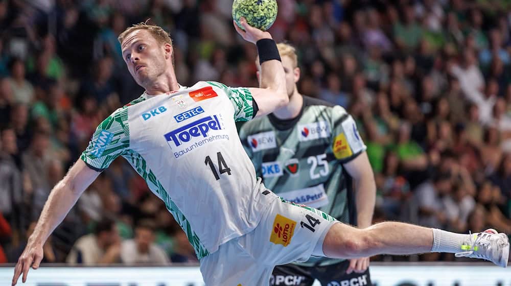 Omar Ingi Magnusson scored eight times for Magdeburg / Photo: Andreas Gora/dpa