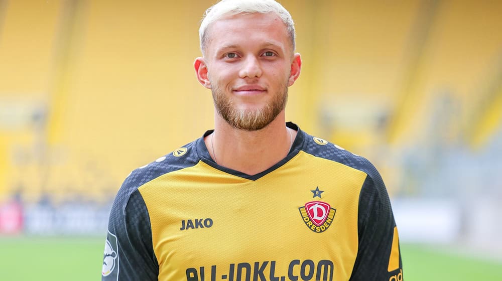 New at TSV Havelse: Tom Berger, here in the Dynamo Dresden jersey (archive photo) / Photo: Jan Woitas/dpa