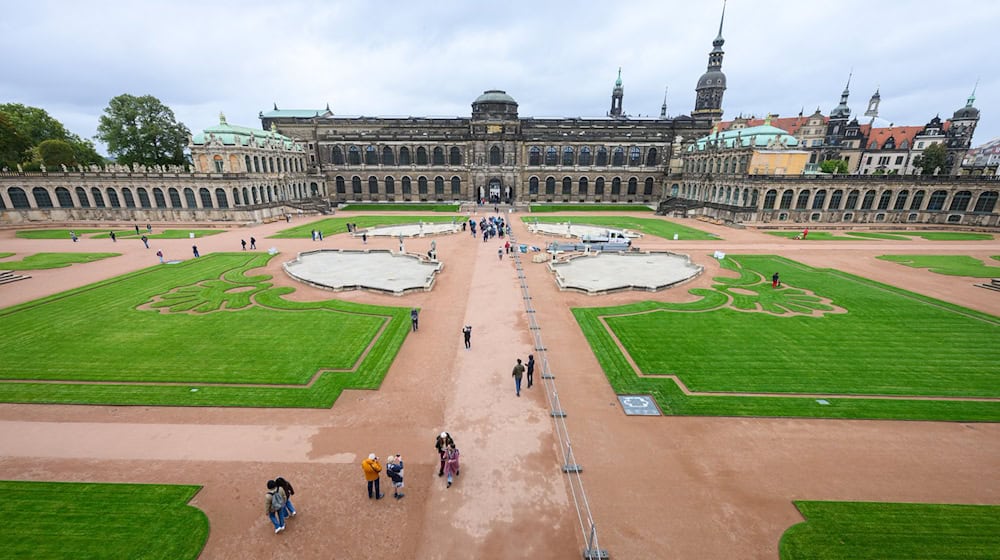 El patio interior del famoso Zwinger de Dresde fue renovado en 2021. (Foto de archivo) / Foto: Robert Michael/dpa