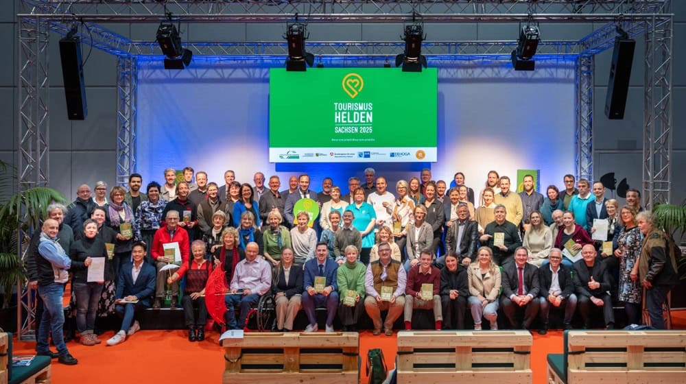 Sachsen Tourismushelden 2025. Foto: LTV Sachsen 