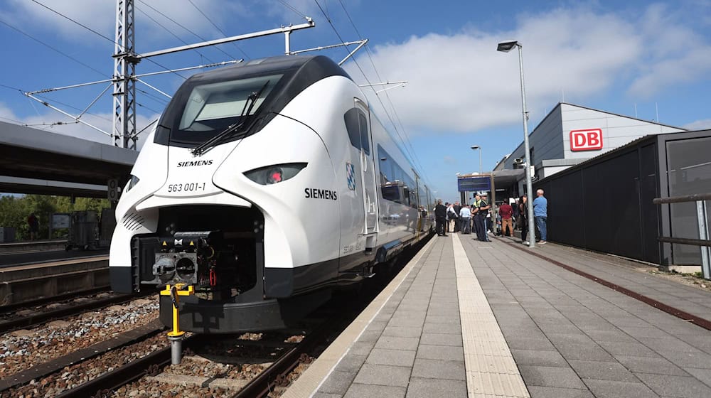 500 million euros for 75 modern trains in Central Germany. (Archive image) / Photo: Karl-Josef Hildenbrand/dpa