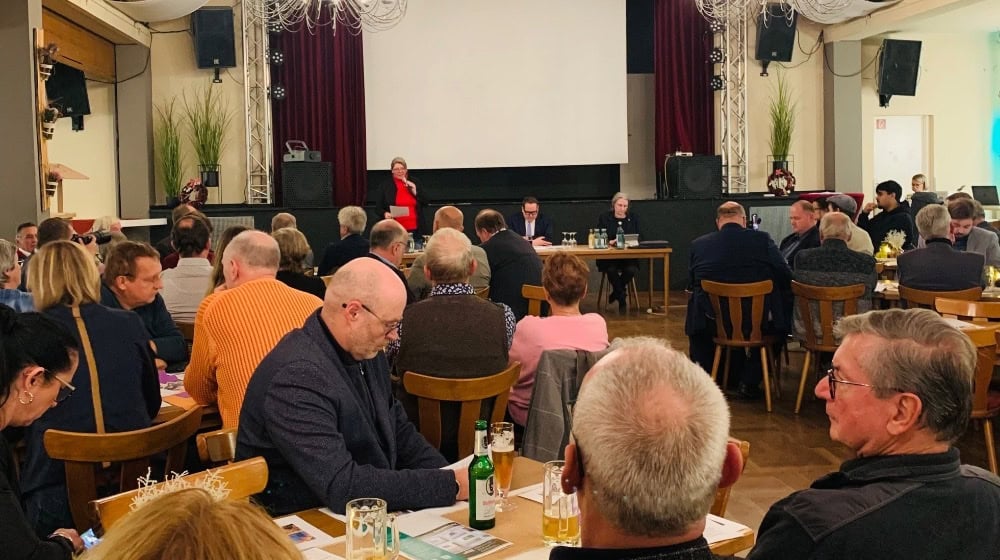 CDU-Versammlung in Niederau. Foto: CDU