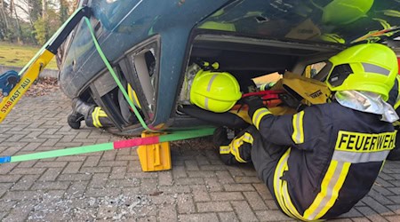 Training für Hilfeleistungen. Foto: Feuerwehr Gröditz