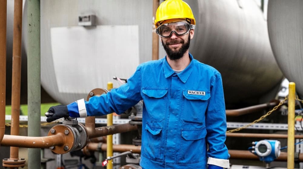 Bester Azubi: Dusty Marx (33) aus Nünchritz. Foto:  Wacker