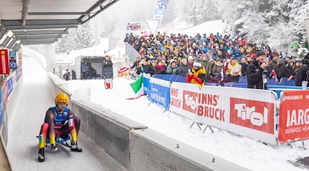 The lower section of the ice channel has been rebuilt, but the risk of falling is too high. (Archive image) / Photo: Expa/Johann Groder/APA/dpa