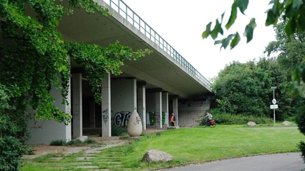 Міст Агра поблизу Лейпцига активно досліджується. (Архівне зображення) / Фото: Sebastian Willnow/dpa-Zentralbild/dpa