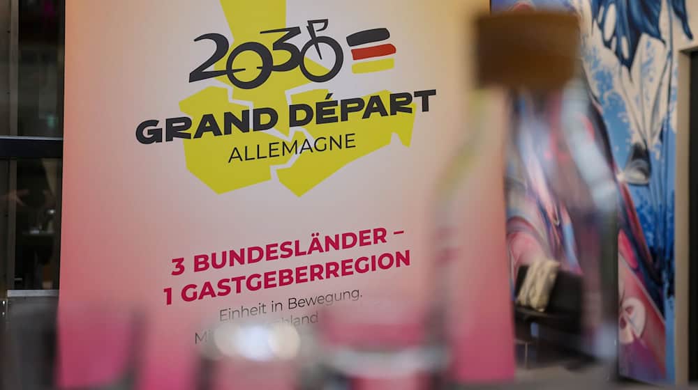 The "Grand Depart Allemagne" association wants to bring the Tour de France to Germany. (Archive image) / Photo: Jan Woitas/dpa