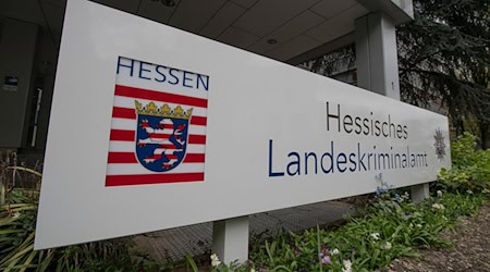 Das LKA in Hessen hatte die Federführung bei der Aktion. (Archivbild) / Foto: Boris Roessler/dpa