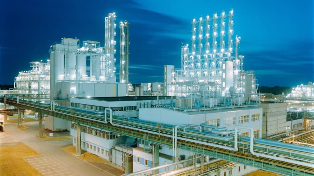 Das Werk von Wacker Chemie in Nünchritz. Foto: Wacker