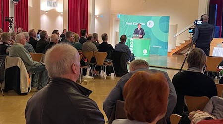 Die diesjährige Einwohnerversammlung der Stadt Coswig fand im Ballsaal der Börse statt. Foto: Stadtverwaltung Coswig