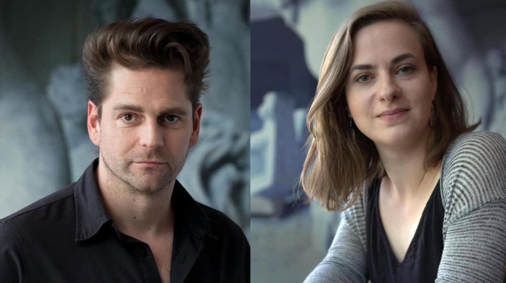 Marian Bulang und Julia Klingner bilden die neue Doppelspitze für das sorbische Theater am Deutsch-Sorbischen Volkstheater Bautzen. Foto: Miroslaw Nowotny