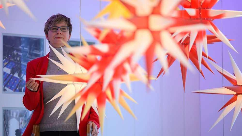 The creation of the famous star is closely linked to the Evangelical Unity of Brethren. / Photo: Robert Michael/dpa