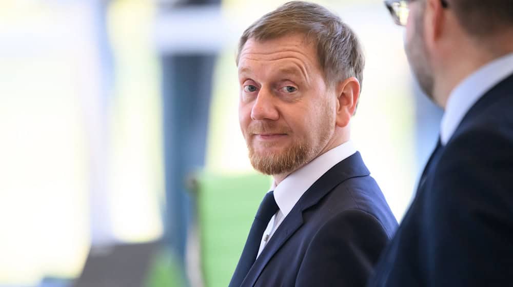 Kretschmer: "This is justified criticism from young CDU/CSU politicians." (Archive photo) / Photo: Robert Michael/dpa