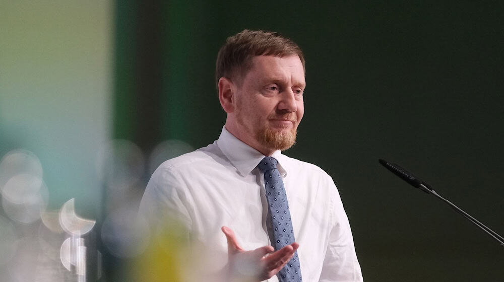 Minister President Kretschmer: "Chemnitz has written cultural history." / Photo: Sebastian Willnow/dpa