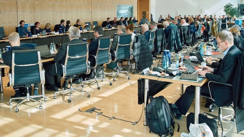 Der MDR-Rundfunkrat tagt. Foto: MDR