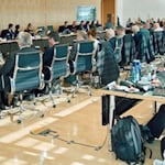 Der MDR-Rundfunkrat tagt. Foto: MDR