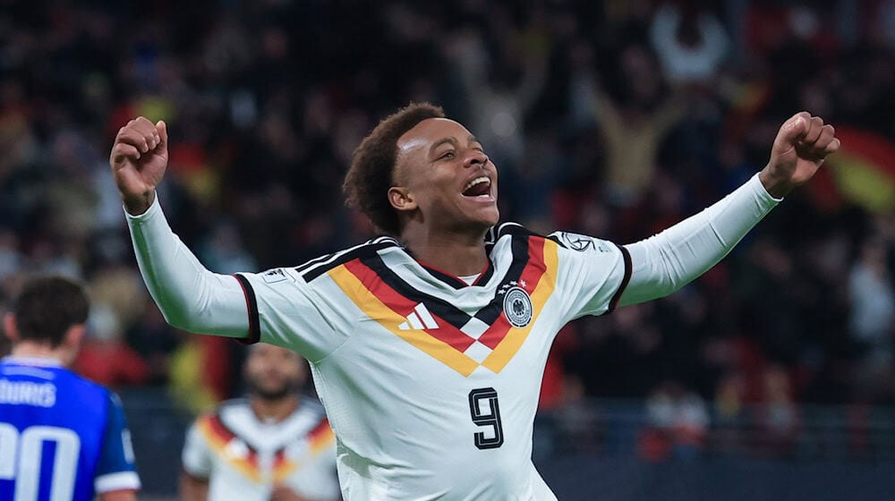 Assan Ouédraogo is the youngest German international goalscorer since 1954 / Photo: Jan Woitas/dpa