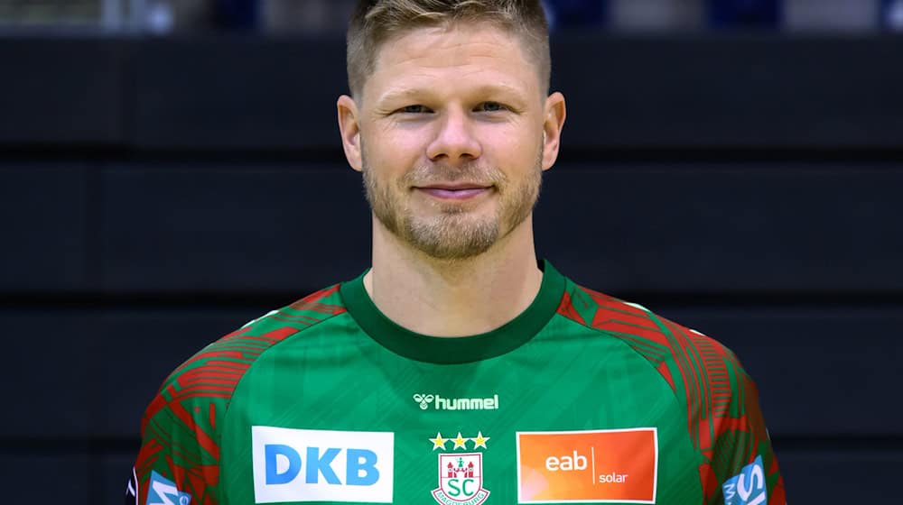 Sebastian Barthold was the most successful SCM shooter against Zagreb / Photo: Hendrik Schmidt/dpa