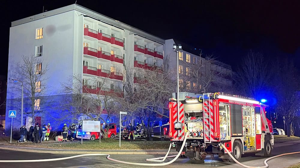 Bei dem Brand kam am Abend ein 81 Jahre alter Mann ums Leben. / Foto: Stephan Fricke/News5/dpa