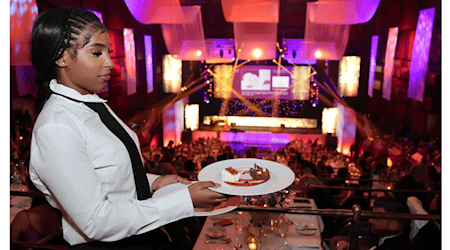 Zum ersten Mal wurde in Frankfurt auf Meissener Porzellan serviert. Fotos: Porzellanmanufaktur Meissen/metropress