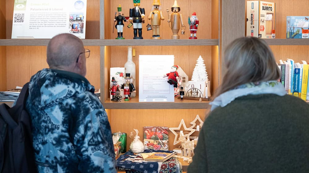 From December 1, it will be possible to trade here at the Kulturpalast in Dresden. / Photo: Sebastian Kahnert/dpa