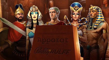 Darstellung antik inspirierter Slot-Themen im Rahmen der neuen Spielangebote der SPIELBANK