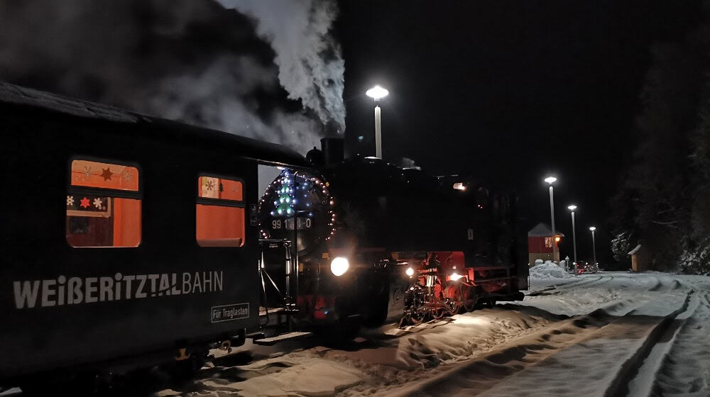 Weihnachten im Osterzgebirge. Foto: Martin Schmidt