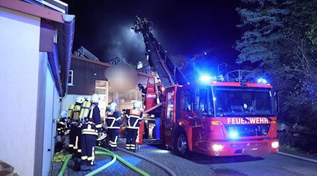 Feuerwehr Meißen im Einsatz. Foto: Feuerwehr Meißen