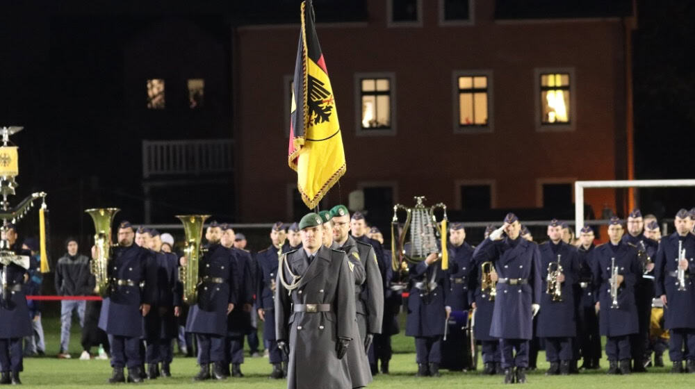 Feierliches Gelöbnis in Mittweida. Foto: Bundeswehr/Michaelis