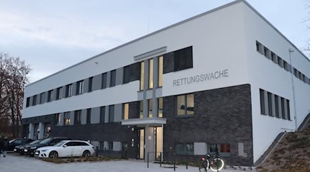 Die neue Rettungswache. Fotos: Landratsamt Meißen