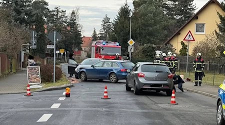 Hier ging nichts mehr. Foto: Feuerwehr Coswig