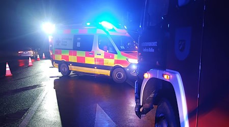 Unfall in Klipphausen am Montagmorgen. Foto: Feuerwehr Klipphausen