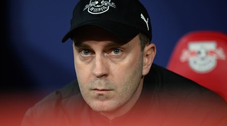 RB Leipzig coach Ole Werner demands a high level of concentration in the last three games of the year. (Archive picture) / Photo: Hendrik Schmidt/dpa