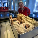 Von der Mikwe gibt es ein 3D-Modell. / Foto: Hendrik Schmidt/dpa