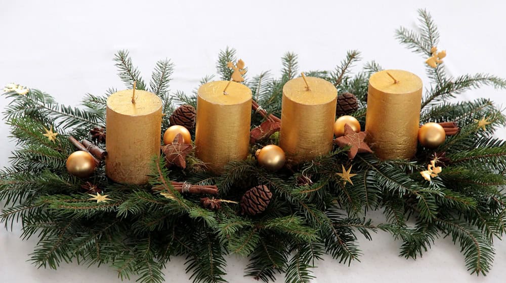 Symbolbild Adventsgesteck / pixabay efes