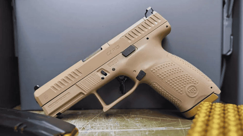 Die neue Pistole in der Einheitsfarbe Flat Dark Earth. Foto: POL-TEC