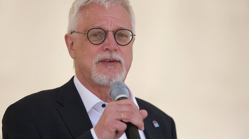 Der Deutsche Gewerkschaftsbund in Sachsen fordert für 2026 eine Offensive für eine starke Wirtschaft, gute Jobs und Demokratie.(Archivbild) / Foto: Sebastian Willnow/dpa