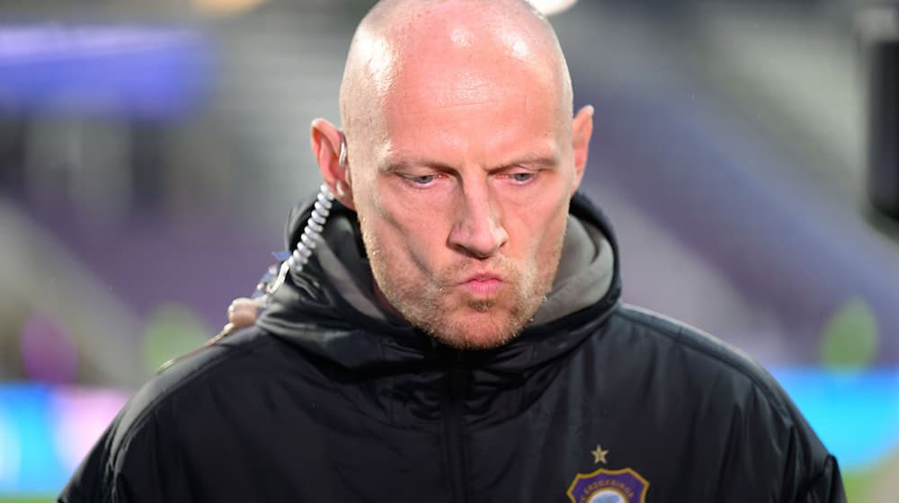 It's over for Heidrich in Aue. (Archive photo) / Photo: Robert Michael/dpa