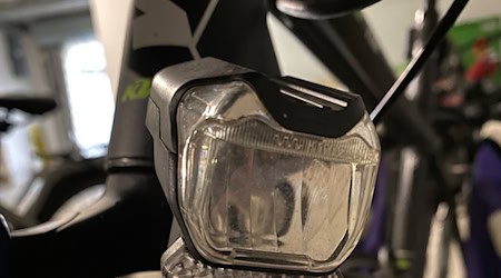 Fahrradlicht, das nicht funktioniert. Foto: Stadt Coswig