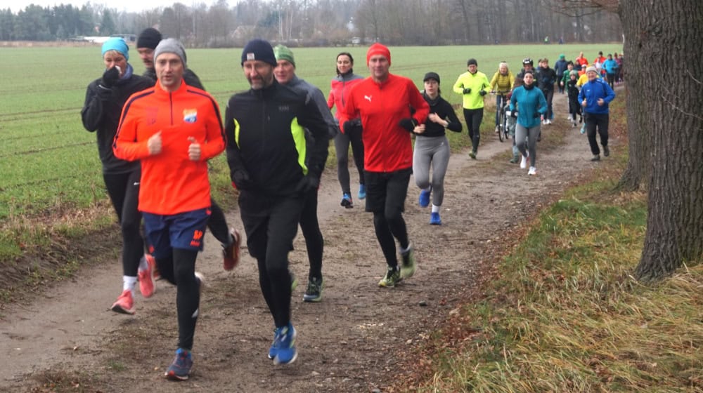 Beim traditionellen Gansabrennen in Deutschbaselitz können die überflüssigen Feiertagskalorien abgebaut werden. Foto: PR