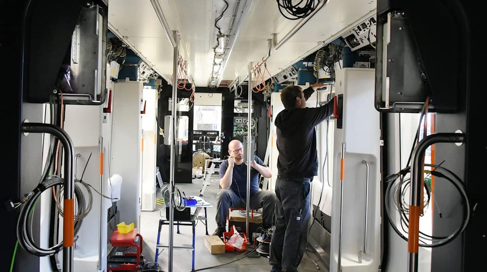 The insolvent Leipzig streetcar builder Heiterblick is negotiating with several interested parties about an investment. (Archive photo) / Photo: Waltraud Grubitzsch/dpa-Zentralbild/ZB