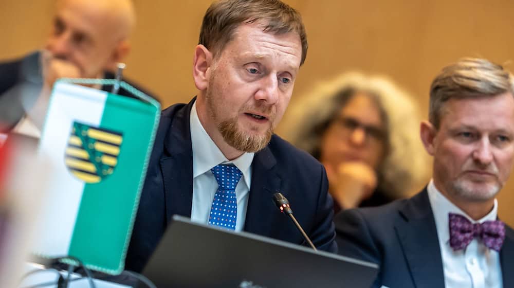 Saxony's Minister President Michael Kretschmer calls for more speed in the implementation of reforms / Photo: Michael Kappeler/dpa